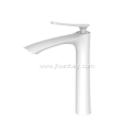 Hot Sell Brass Modern Vessel Faucet White